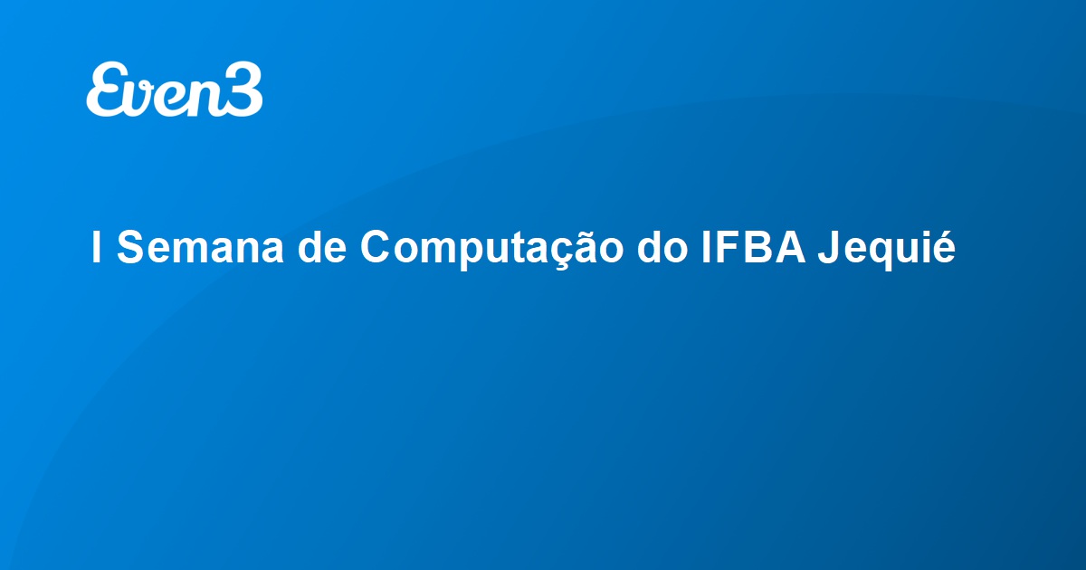 IFBA Jequié tem novo diretor — IFBA - Instituto Federal de